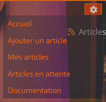 menu article